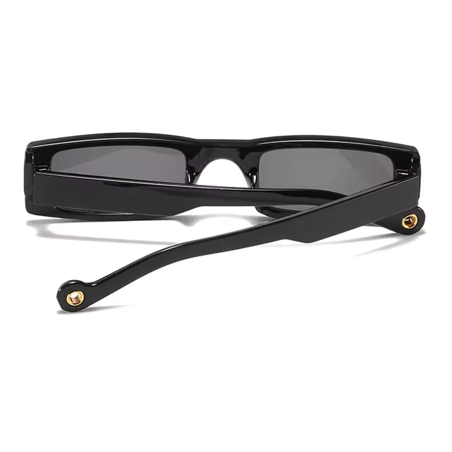 Narrow square retro sunglasses