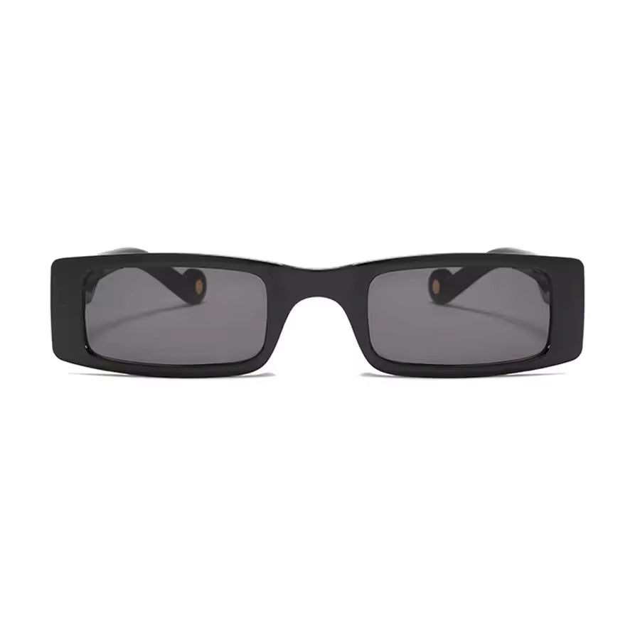 Narrow square retro sunglasses